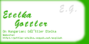 etelka gottler business card